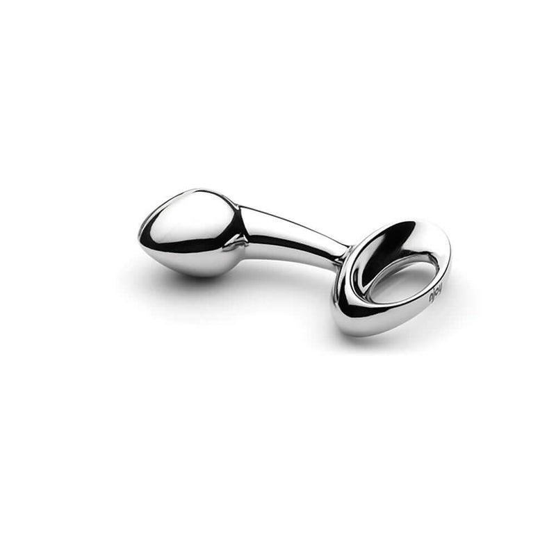 njoy Pure Stainless Steel Plug Small - luxury anal plug with a sleek design for comfort and exploration.
