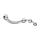 njoy Fun Stainless Steel Wand showcasing its polished stainless steel design for intimate exploration.