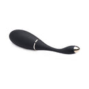 Whisperz Voice Activated 10x Vibrating Egg With Remote on a white background for hands-free pleasure.
