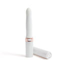 Nu Sensuelle Cache 20 Function Discreet Vibe White with rose gold accents and sleek design.