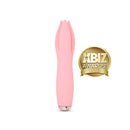 Nu Sensuelle Tulip Vibrator Millennial Pink with XBIZ Awards Winner logo, designed for targeted stimulation.