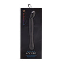 Nu Sensuelle Ace Pro Prostate and G-Spot Vibrator Black packaging featuring a sleek design.