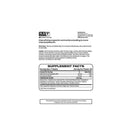 Swiss Navy Climax For Her Enhancement Supplement 60 Count supplement facts label for sexual wellness support.