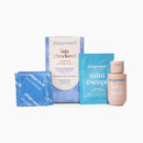 Playground Late Checkout Couples Intimacy Set featuring condoms and personal lubricants for intimate moments.