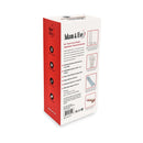 Adam & Eve Mr Thick Cock Sheath Penis Extender packaging showcasing adjustable spacers for enhanced pleasure.