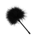 Adam & Eve Midnight Moods Collection Bondage Kit - black feather tickler for playful teasing and sensation.
