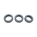 Adam & Eve 3 Piece Comfort Enhancer Cock Ring Set Gray includes three graduated silicone rings for optimal fit.