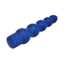 Adam & Eve Vibrating Power Bead Stick Blue, a beginner-friendly beaded stimulator with adjustable vibrations.