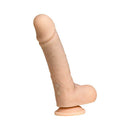 Adam & Eve The Money Shot Squirter Vibrating Dildo showcasing realistic detail and lifelike texture.