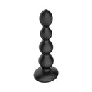 Nexus Tornado Large Rotating And Vibrating Anal Probe with rippled silicone design for anal pleasure.