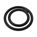 Nexus Double Enduro Silicone Cock and Ball Ring Black, dual-loop design for enhanced erection support.