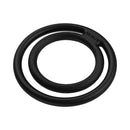 Nexus Double Enduro Silicone Cock and Ball Ring Black designed for firmer, longer-lasting erections.