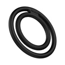 Nexus Double Enduro Silicone Cock and Ball Ring Black for enhanced firmness and comfort during intimate moments.