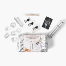 Beloved Vacation Lovin Gift Set featuring intimacy serum, cleansing cloths, and a silver carrying case.