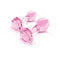 b-Vibe Pink Roses Training Plug Set featuring two handcrafted glass anal plugs with rose bases in soft pink.