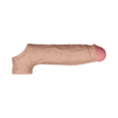 Shaft Vibrating Model F Penis Sheath Size 2 Pine showcasing realistic texture and advanced FLEXISKIN™ silicone.