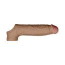 Shaft Vibrating Model F Penis Sheath Size 2 Oak showcasing realistic texture and premium design for enhanced stimulation.