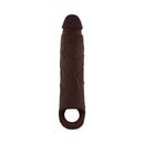 Shaft Vibrating Model F Penis Sheath Size 2 Mahogany with realistic texture and advanced vibration features.