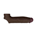 Shaft Vibrating Model F Penis Sheath Size 2 Mahogany with realistic texture and design for enhanced performance.