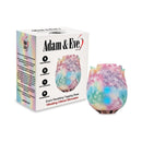 Adam & Eve Ravishing Rose Tapping Clitoral Stimulator Rainbow product with colorful packaging and device.