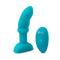 b-Vibe Remote Control Rimming P-Spot Plug with remote control, designed for prostate stimulation.