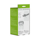 Me You Us The Extender Hollow Strap-On Vanilla packaging with product details and sizing information.