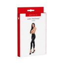 Me You Us Latex Fetish Wear Leggings S packaging showcasing sleek black leggings for a daring fashion statement.