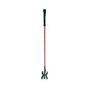 Dominate Me Corset Crop Red and Black Leather whip with a sleek design for stylish and thrilling encounters.