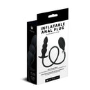 Me You Us Inflatable Beaded Anal Plug packaging showcasing the innovative black inflatable anal plug design.