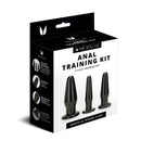 Me You Us Anal Training Kit 3-Piece Plug Set packaging featuring smooth tapered plugs for anal training.