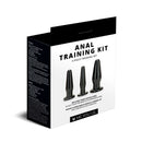 Me You Us Anal Training Kit 3-Piece Plug Set packaging featuring three varying sizes for anal training.