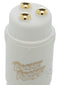 Pocket Rocket Ivory 4 mini-massager with discreet design and golden accents for efficient personal stimulation, ideal for home or travel.