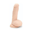 Me You Us Ultra Cock 8 inch Dual Density Dildo Vanilla in lifelike design with realistic texture.