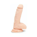 Me You Us Ultra Cock 8 inch Dual Density Dildo Vanilla in realistic skin tone with detailed craftsmanship.