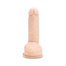 Me You Us Ultra Cock 8 inch Dual Density Dildo Vanilla showcasing realistic texture and dual-density design.