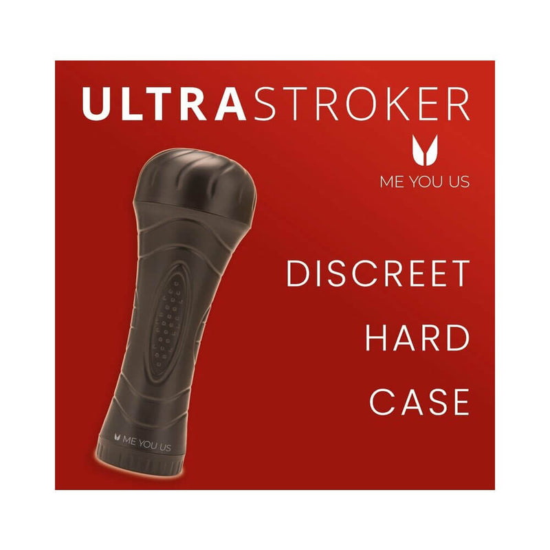 Me You Us Ultra Stroker Vagina 2 Vanilla in discreet hard case for realistic pleasure.