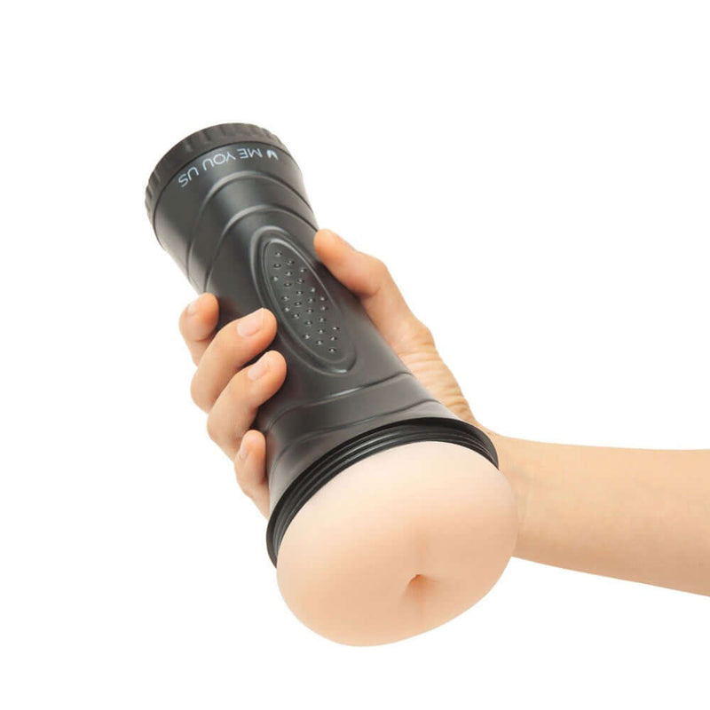 Me You Us Ultra Stroker Anal Vanilla, premium male masturbator with realistic anal sensations.