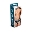 Prowler Oversized Paw Open Brief Black 2XL packaging featuring stylish men's underwear design.