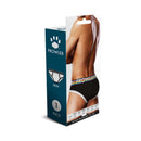 Prowler Oversized Paw Brief Black 2XL packaging showcasing design and fit.