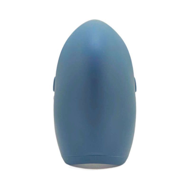 Hot Octopuss Pulse Duo Remote Control Vibrating Stroker Blue, a compact and powerful couples' toy for shared pleasure.