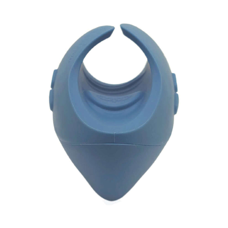 Hot Octopuss Pulse Duo Remote Control Vibrating Stroker Blue, top view of the innovative couples' pleasure toy.