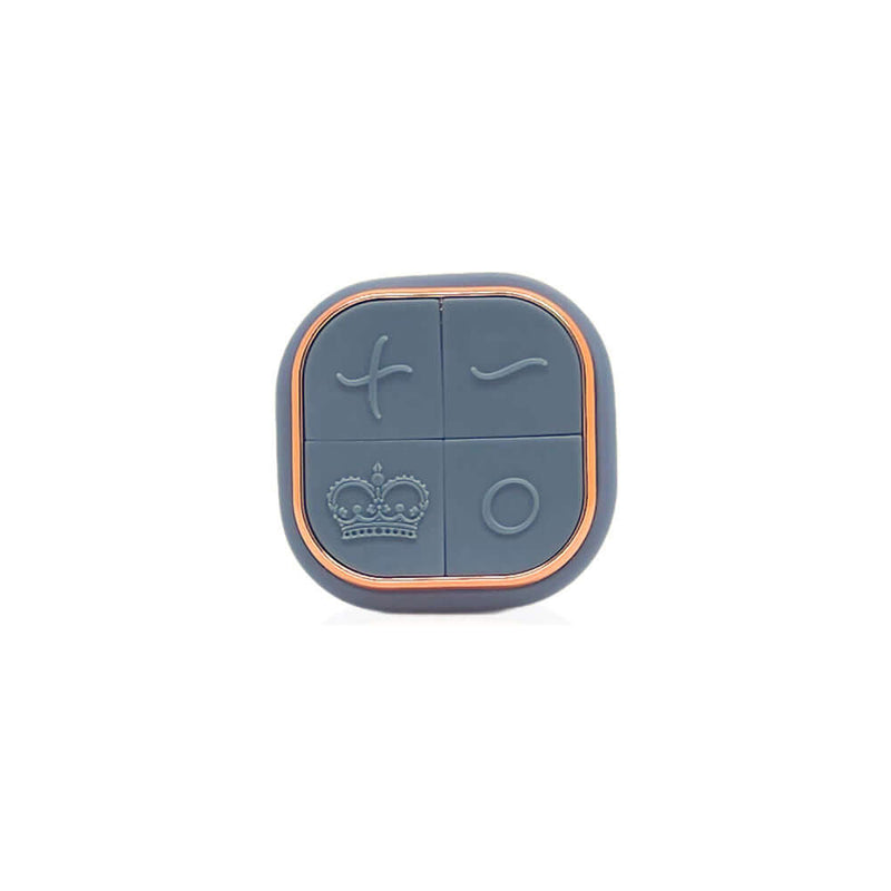 Hot Octopuss Pulse Duo Remote Control Vibrating Stroker Blue remote control with tactile symbols