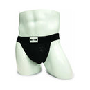 Prowler RED Switch Jock Strap XL Black with 'BOTTOM' label on mannequin.