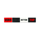 Prowler RED Switch Jock Strap 2XL Black interchangeable patches labeled VERS, BOTTOM, TOP in a sleek design.