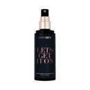 Simply Sexy Pheromone Body Mist Let's Get It On 3.35 oz bottle with a sleek design, perfect for attracting attention.