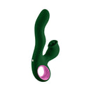 FemmeFunn Pallina Triple Action Thumping Rabbit Vibrator Dark Green featuring a sleek, ergonomic design for ultimate pleasure.