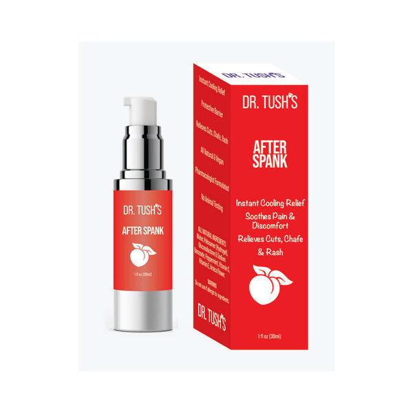 Dr Tushs After Spank 1 Oz soothing relief spray for post-spanking care and comfort.