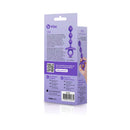 b-Vibe Butties Zip Silicone Anal Bead packaging, showcasing a comfortable and flexible design for anal play.
