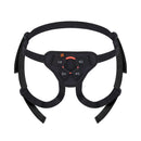 b-Vibe Beginners Strap-On Harness Set with 5 inch Dildo Peg - black adjustable harness for comfortable play