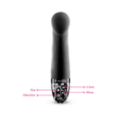 Mystim Right on Ron E-Stim Vibrator Black with buttons for e-stim and vibrations.